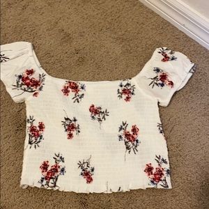 off the shoulder shirt from garage